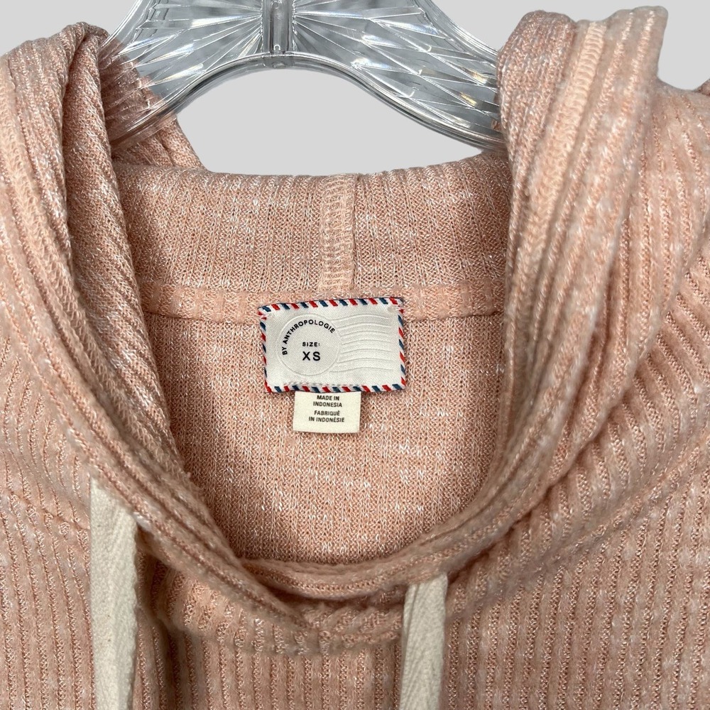 Postmark by Anthropologie Ribbed Hoodie - Picture 3 of 3